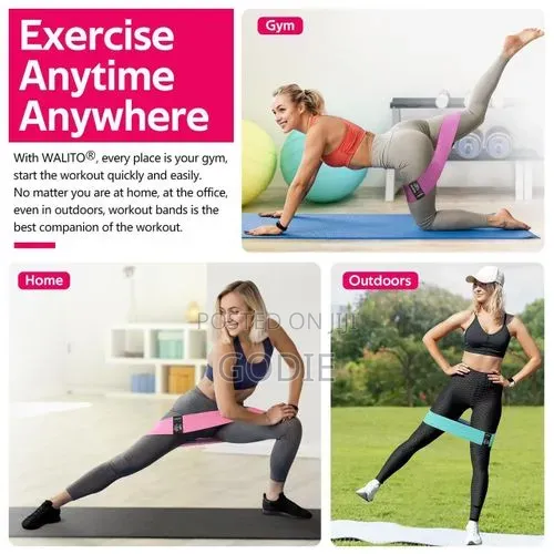 Resistance Bands For Working Out, Fabric Exercise Bands For Legs