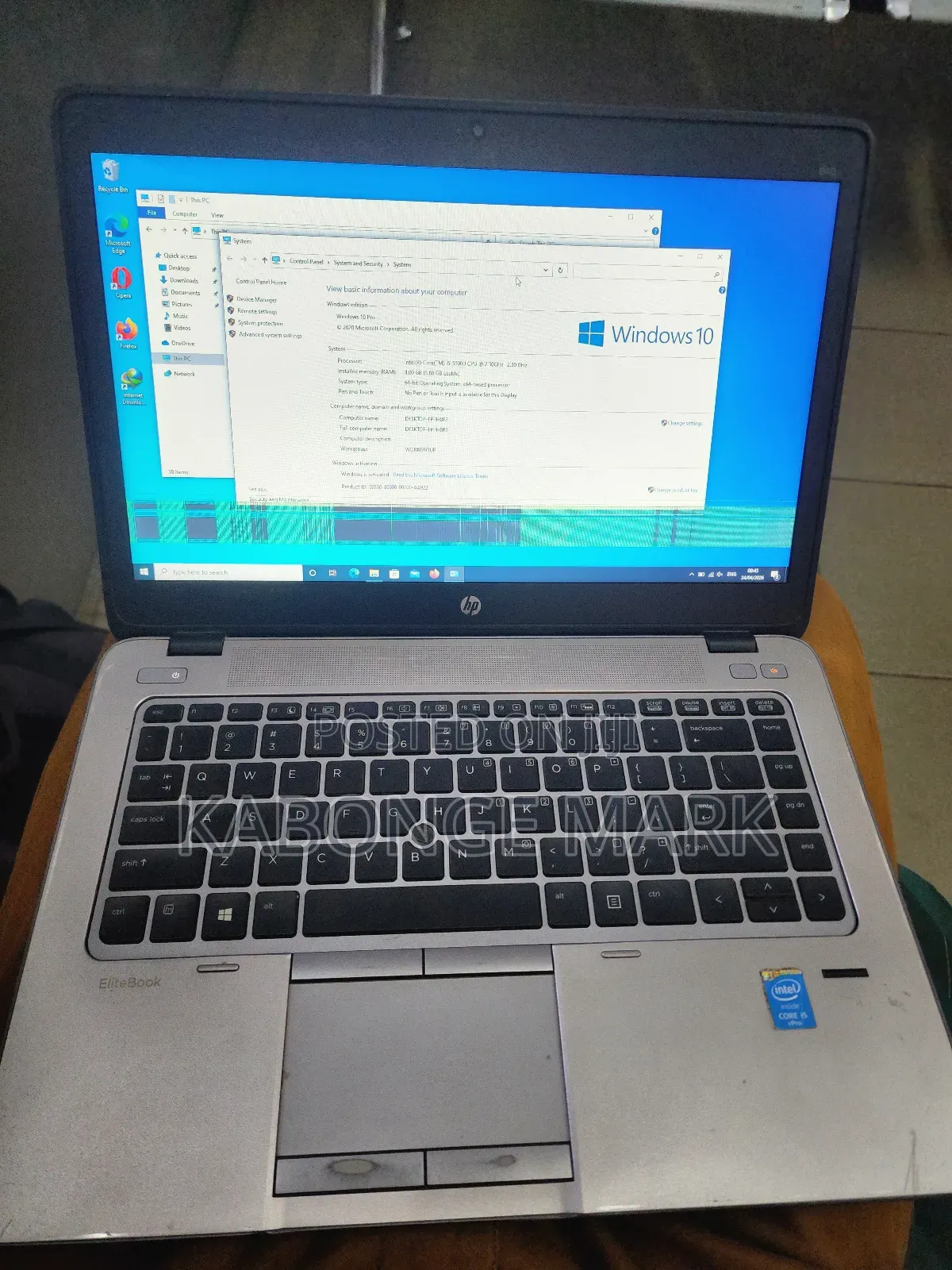 Laptop HP EliteBook 840 4GB Intel Core i5 HDD 500GB