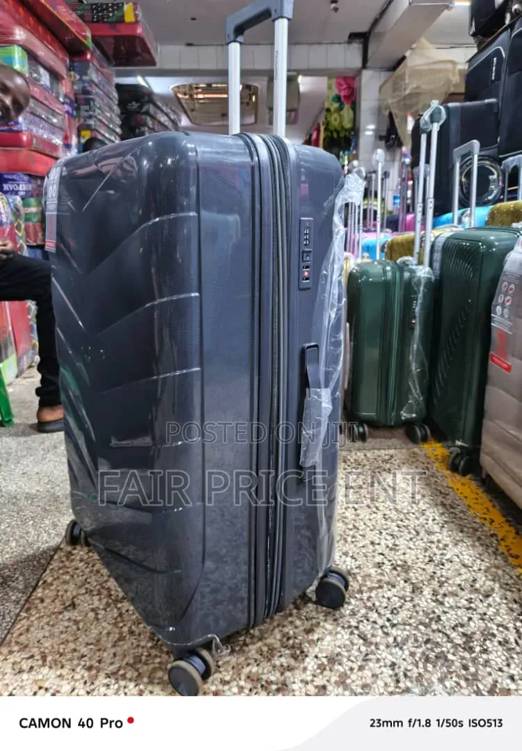 Expandables Pure Rubber Plastic Suitcase. Extra Large.( Gray)