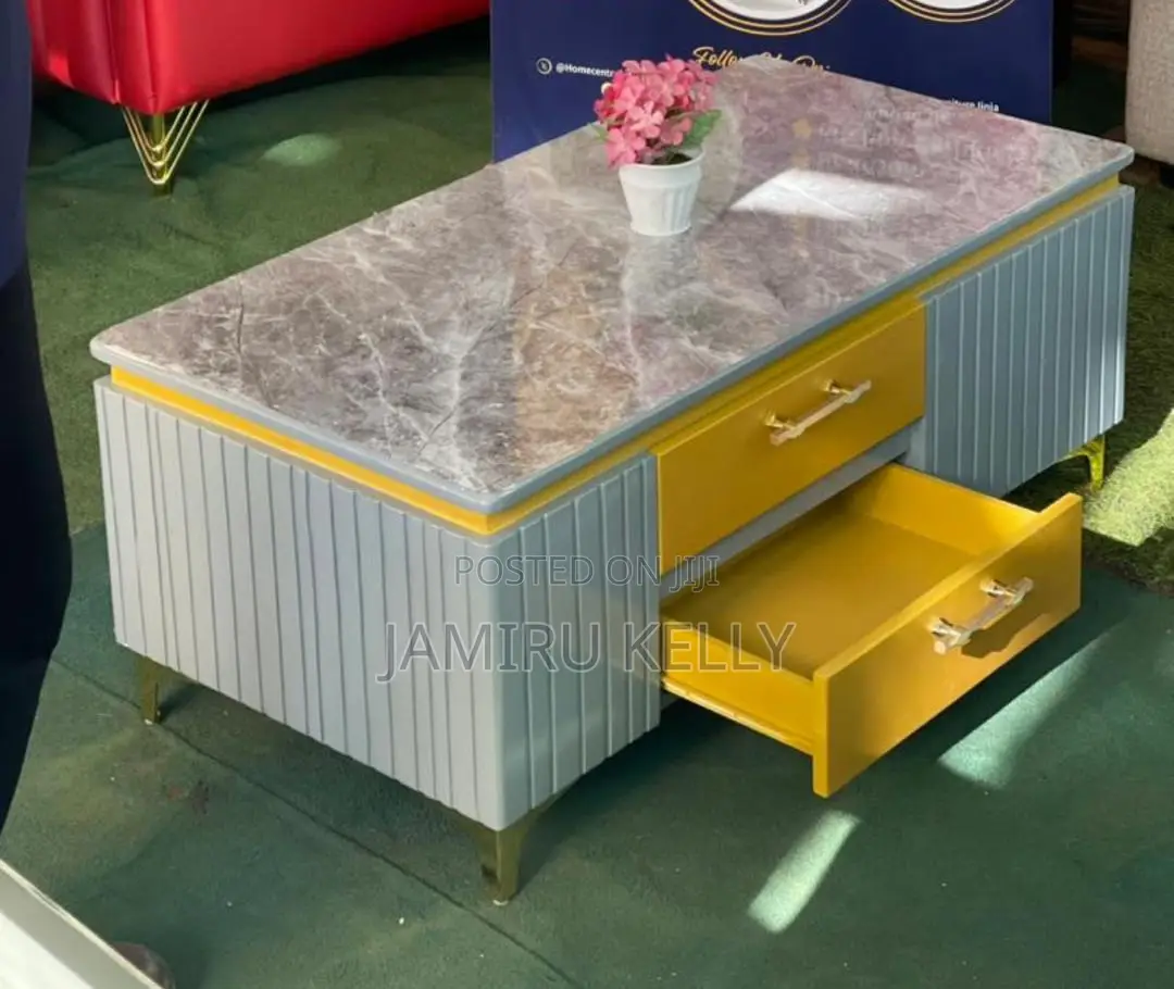 Modern Duo-Drawer Table