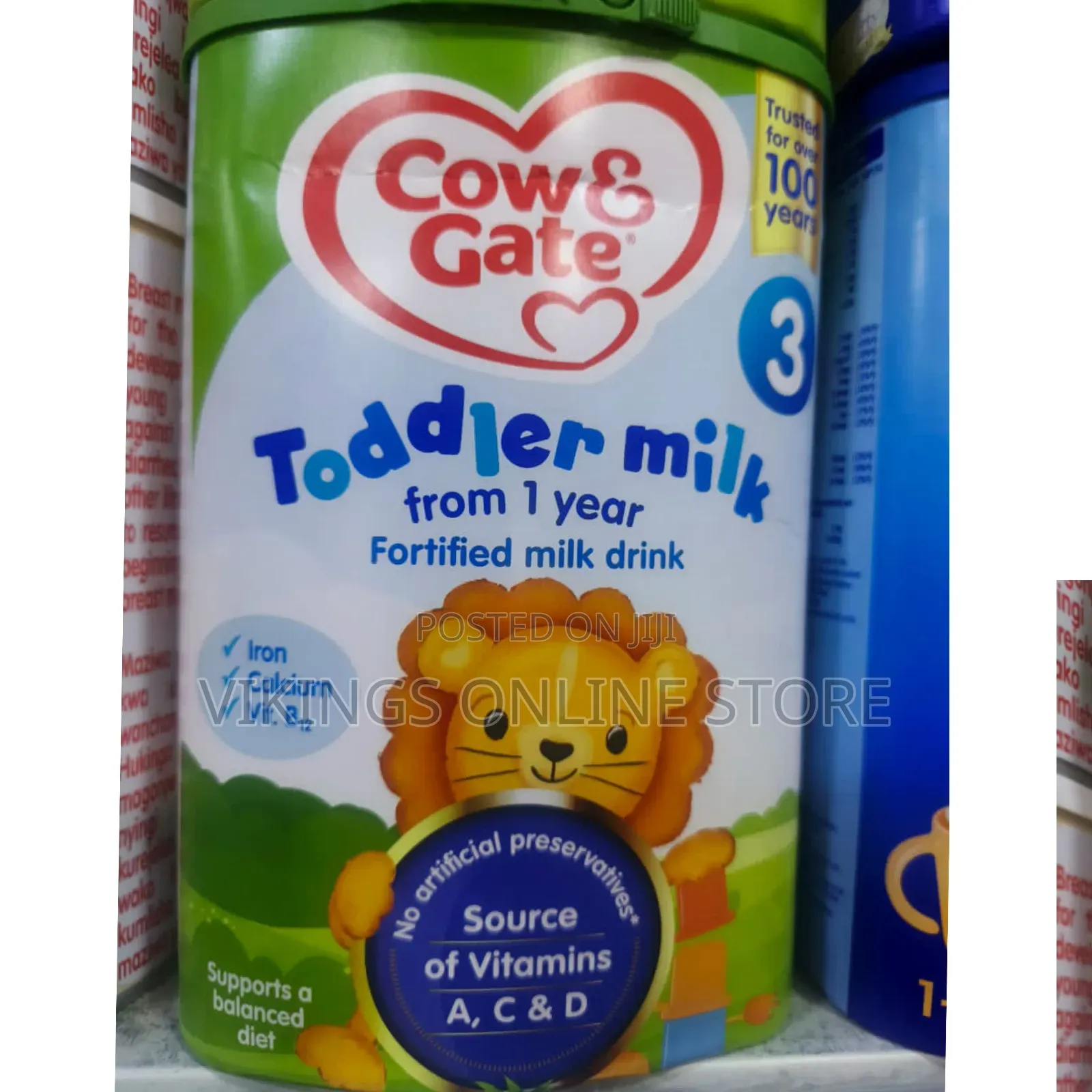 Cow Gate 3 Toddler Milk, a Fortified Milk Drink