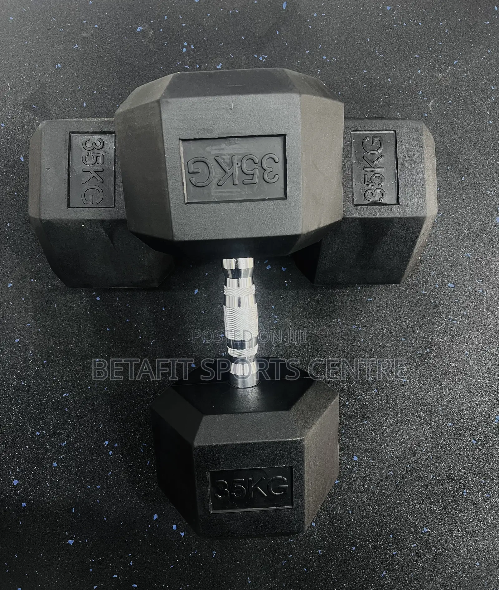 35kg Dumbbell Pair (Hexagon)