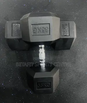 35kg Dumbbell Pair (Hexagon)