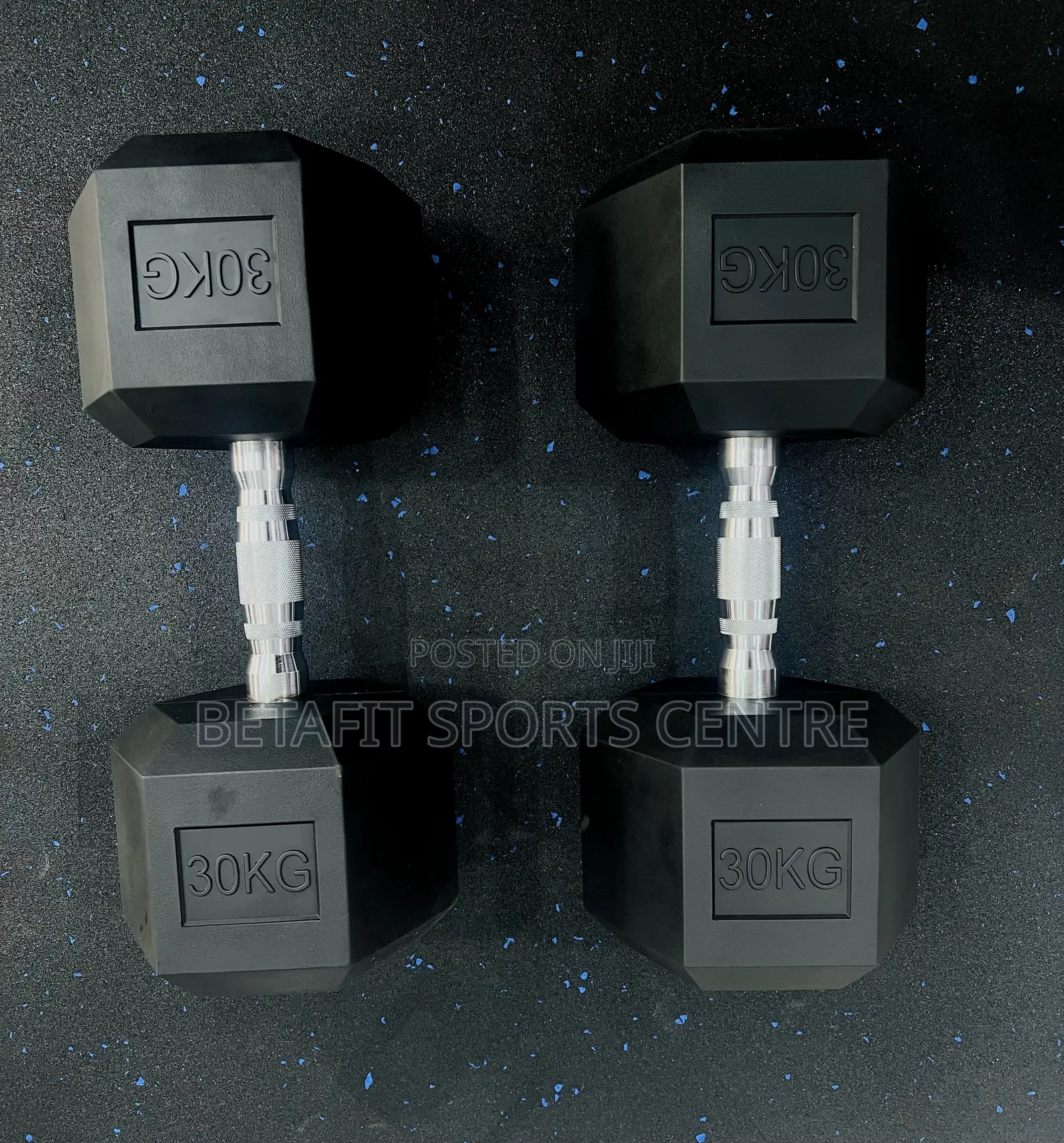 30kg Dumbbell Pair (Hexagon)