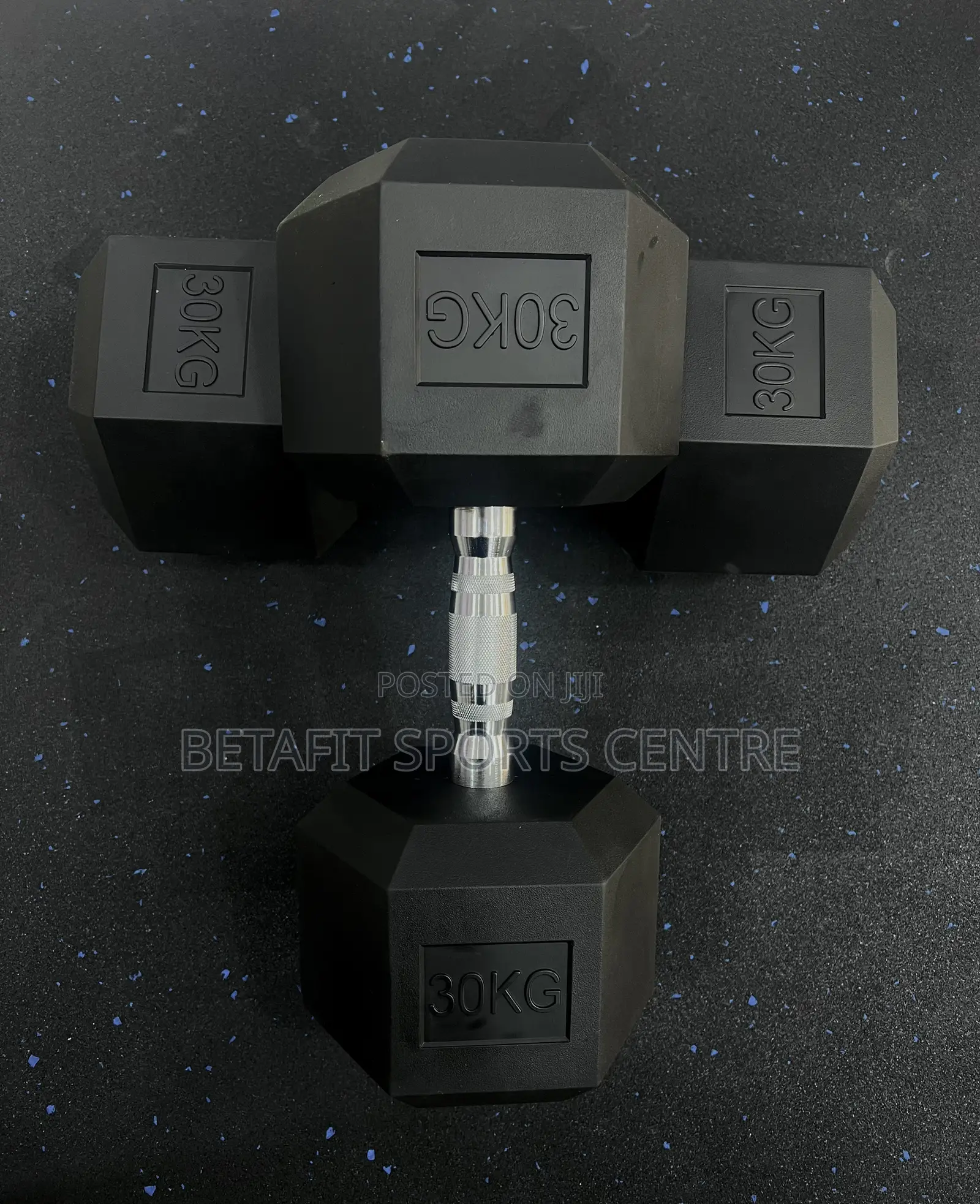 30kg Dumbbell Pair (Hexagon)