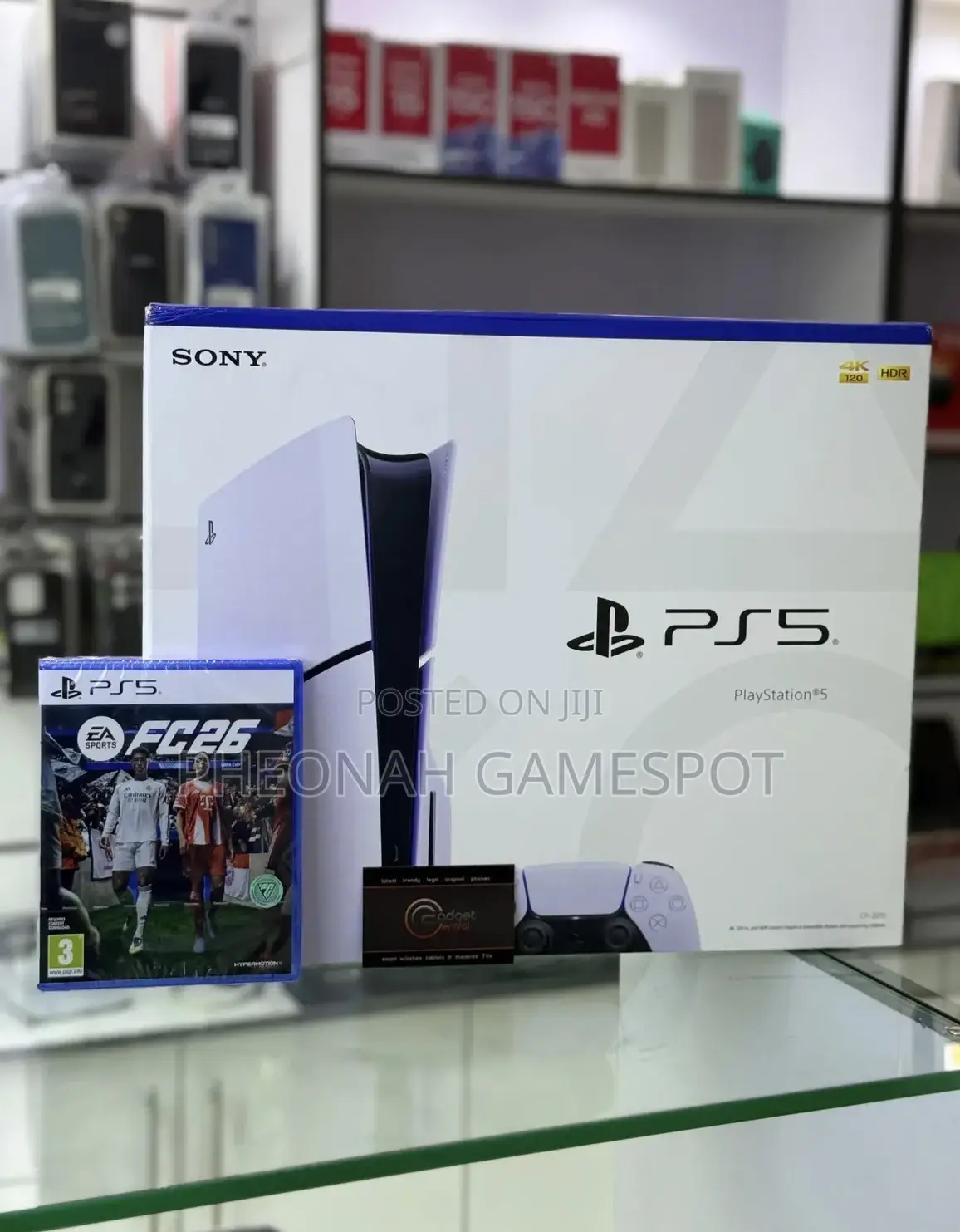 Brand New Ps5 Slim With 2 Pads and 2+ Games Sealed Box Come Now Fast