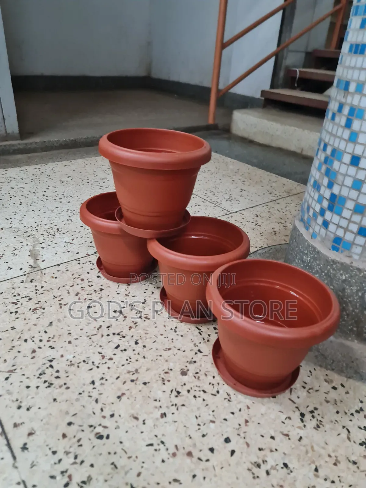Colorful Plastic Planter Pots Plastic Flower Pots