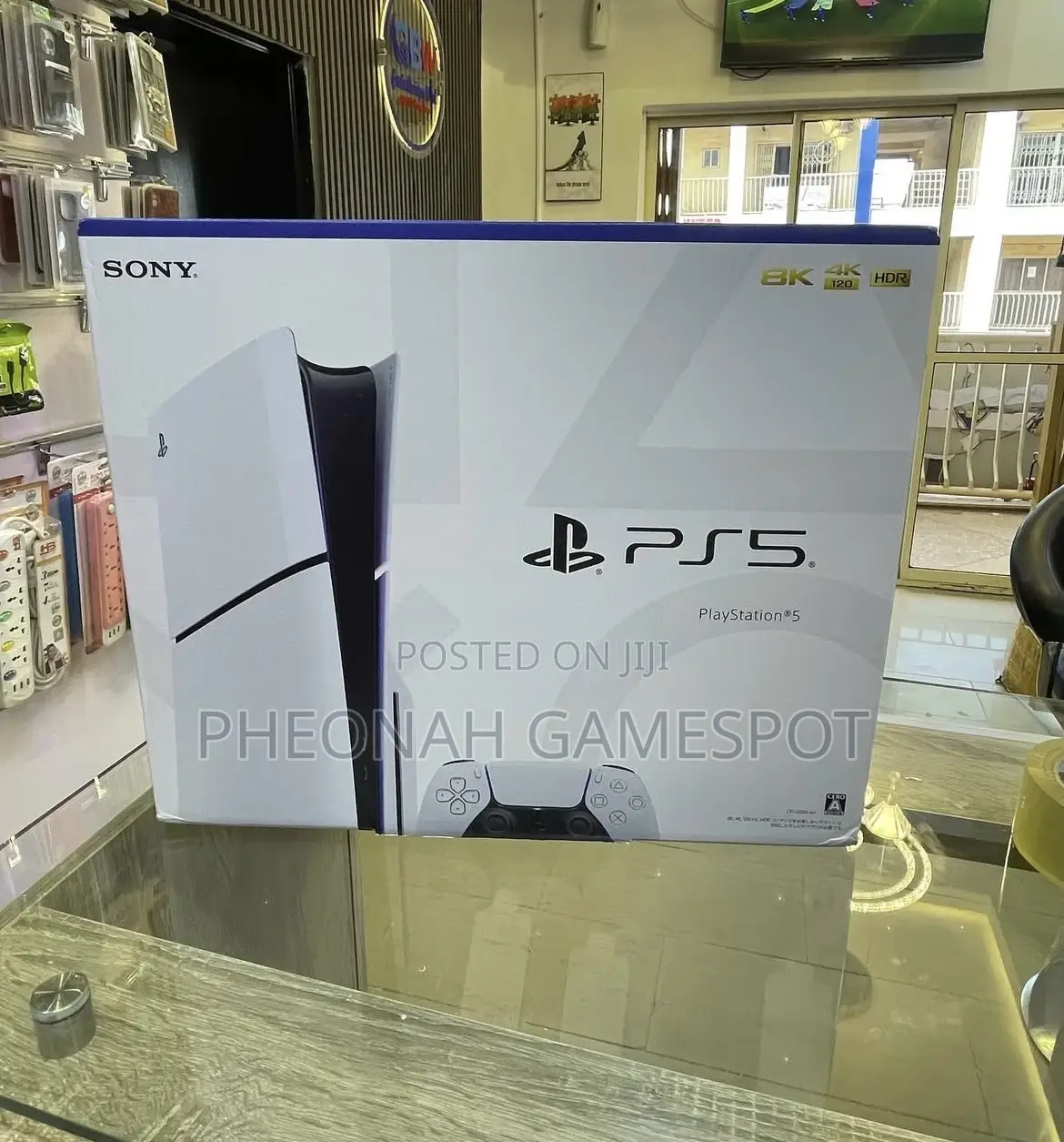 Brand New Ps5 Slim With 2 Pads and 2+ Games Sealed First Come Now Ok