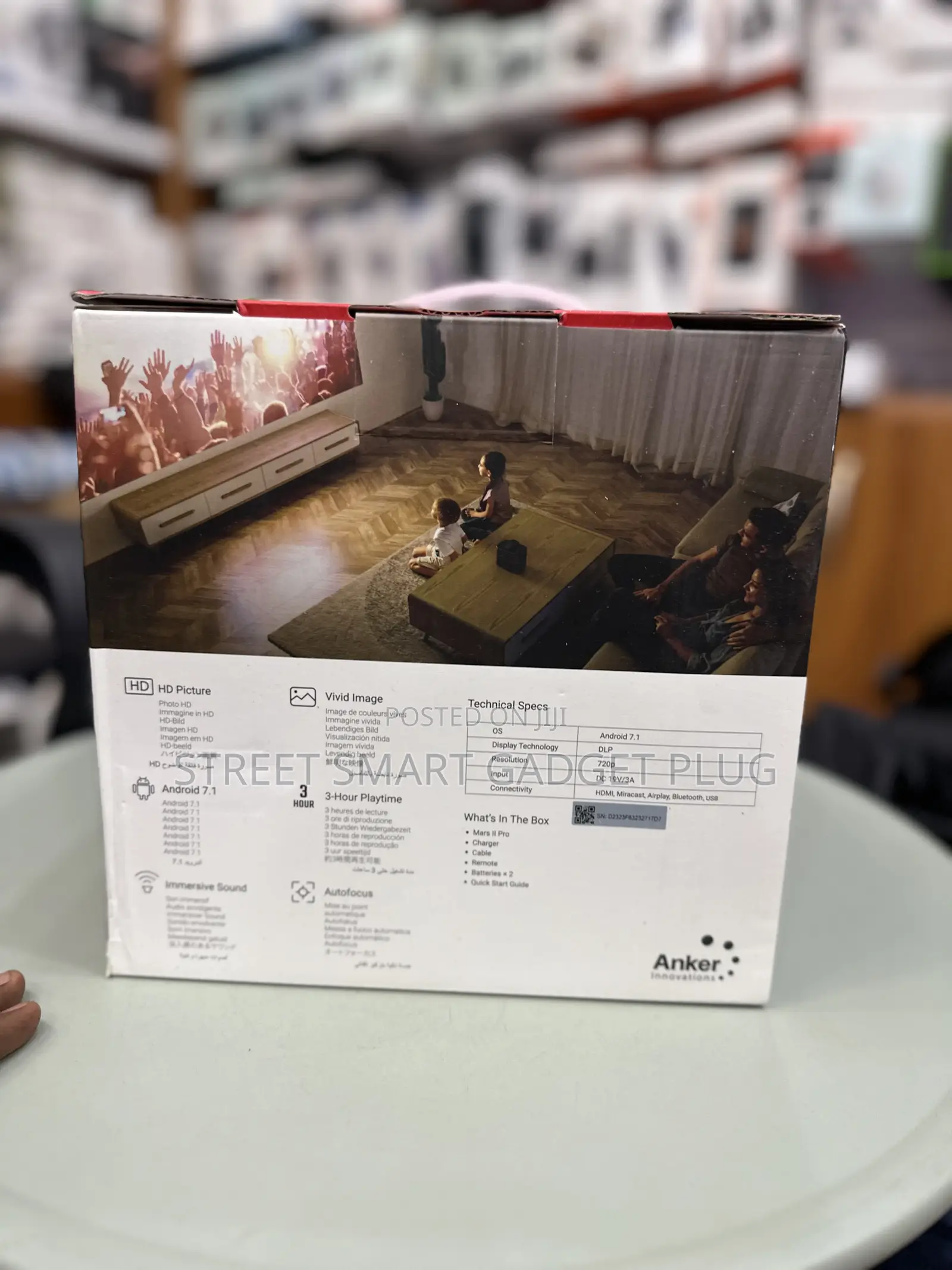 Nebula by Anker Mars 2 Pro Portable Cinematic Hd Projector