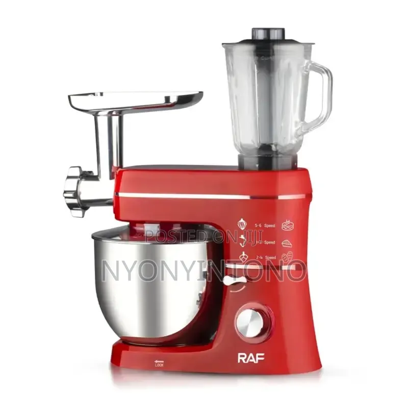 Raf 7liters 5 in 1 Blender ,Stand Mixer ,Meat Grinder and More