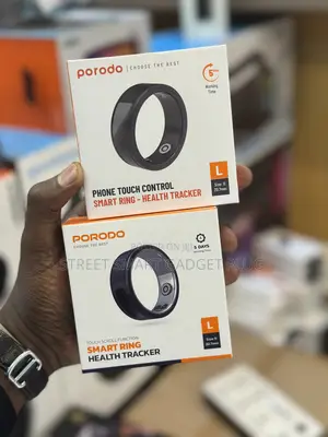 Porodo Phone Touch Control Ring Health Tracker