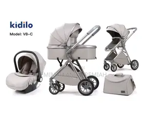 3-in-1 Stroller Set With Car Seat Bassinet