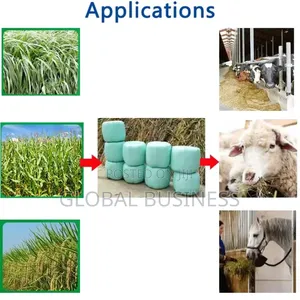 Commercial Full Silage Hay Baler