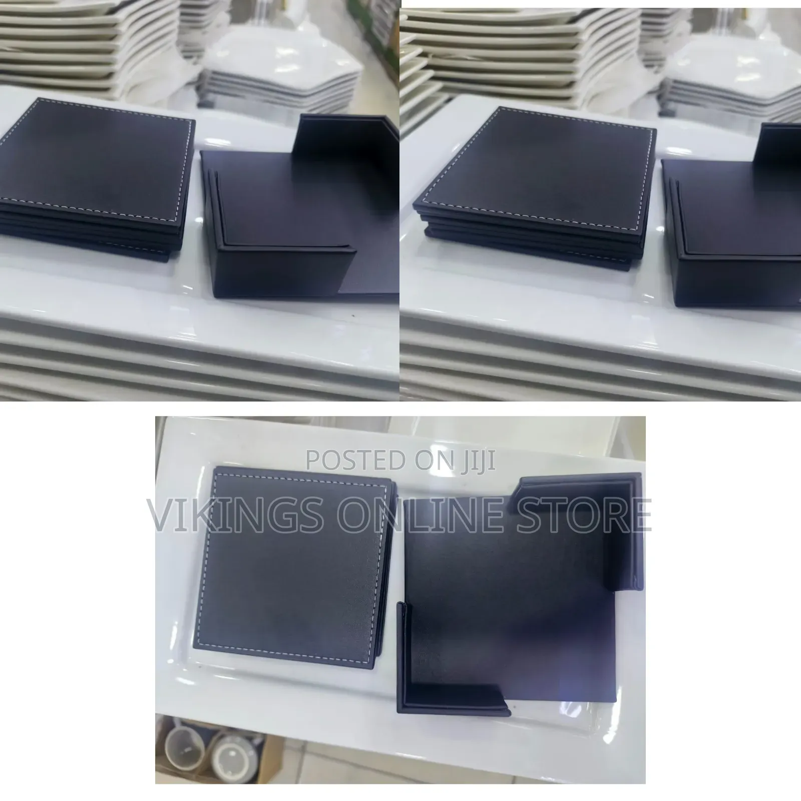 Square Leather Coasters