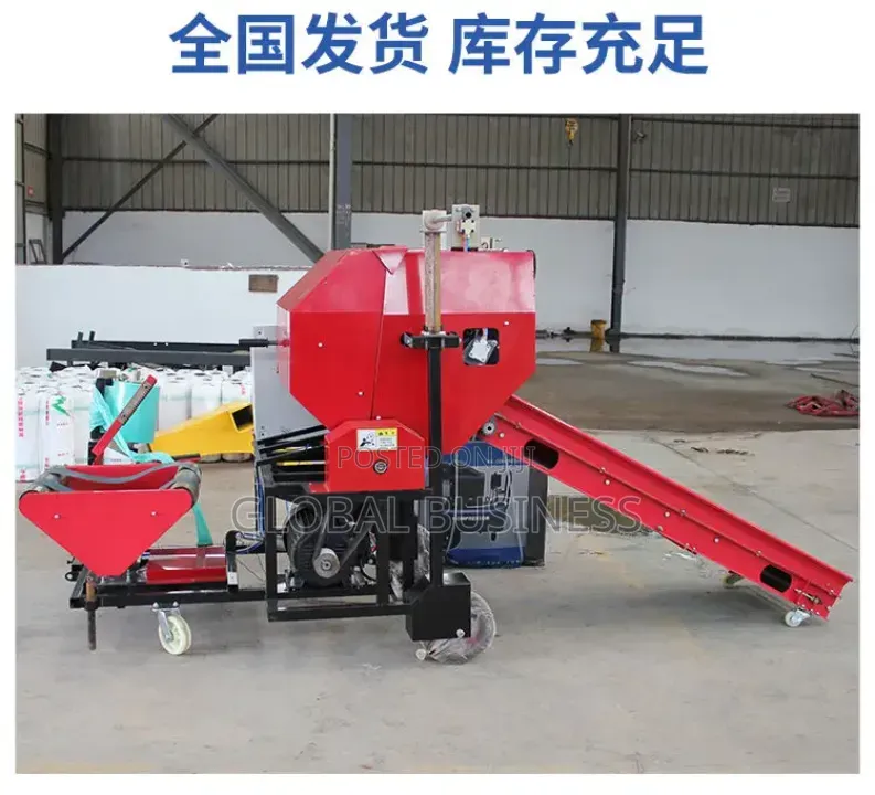 Silage Straw Hay Baler Packing Machine and Wrapper Round Diesel Engine
