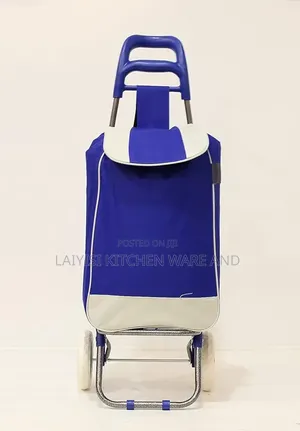 Shopping Trolley Portable Foldable Utility Supermarket Grocery Trolley