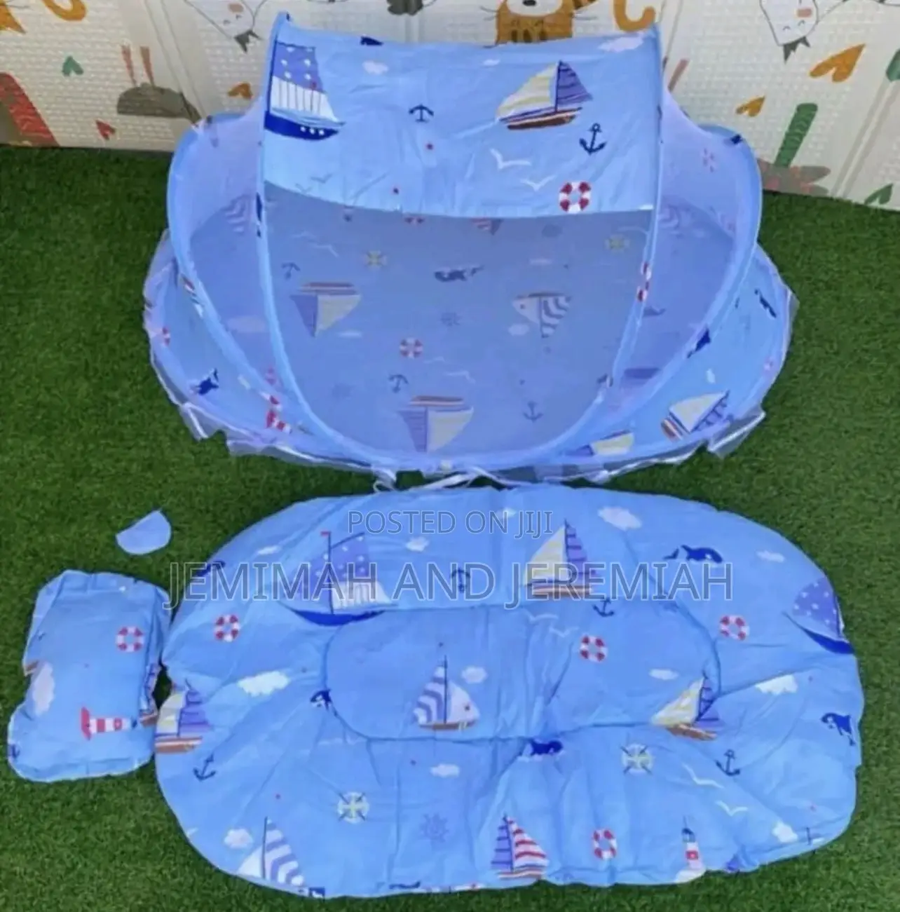 Baby Mosquito Net With Its Cushioned Bed