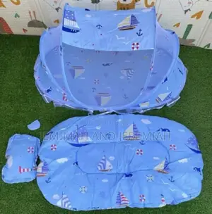 Baby Mosquito Net With Its Cushioned Bed