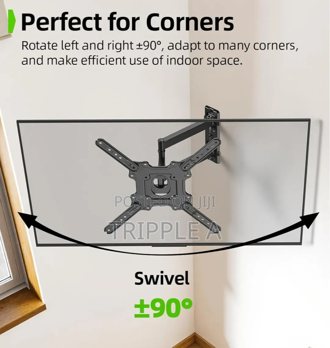 Tv Wall Mount Swivel Tilts Extension Heavy Duty Tv Wall Brac