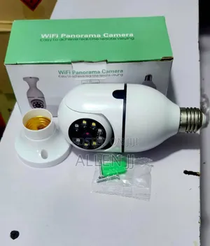 Wifi Panorama Light Bulb Security Camera.