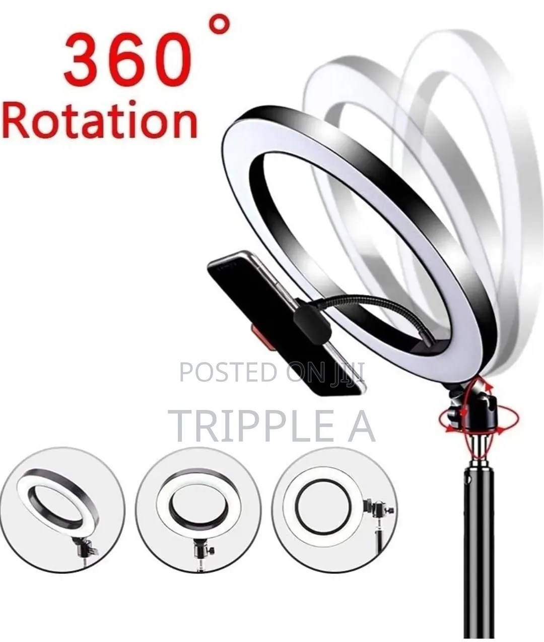 10" Selfie Ring Light and Light Stand