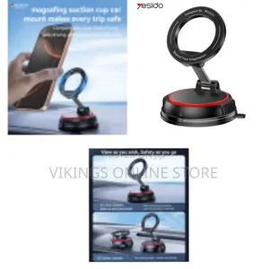 C219 360 Rotation and Folding Zinc Alloy Center Console Magnifying