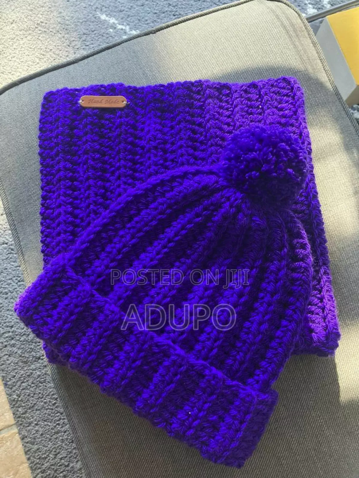 Crochet Headsock and Neck Wrap(2 Piece)