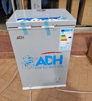 Adh 130l / 130 Liters Defrost Deep/Chest Freezer - Grey/White
