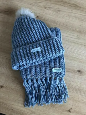 Crochet Headsock and Scarf(2 Piece)