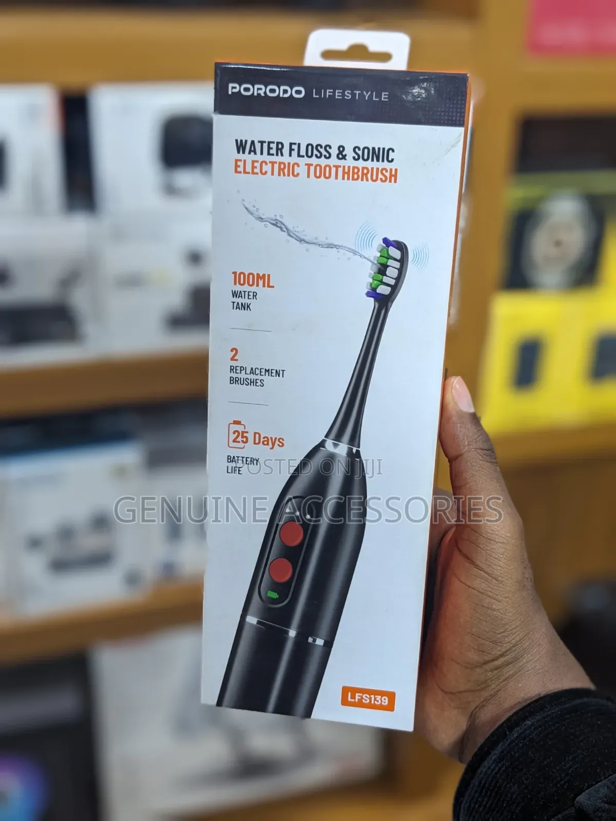 Porodo Water Floss And Sonic Electric Toothbrush