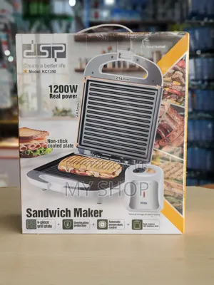 Panini Press and Sandwich Maker - Fast and Even Heating