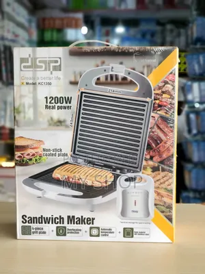 Panini Press and Sandwich Maker - Fast and Even Heating