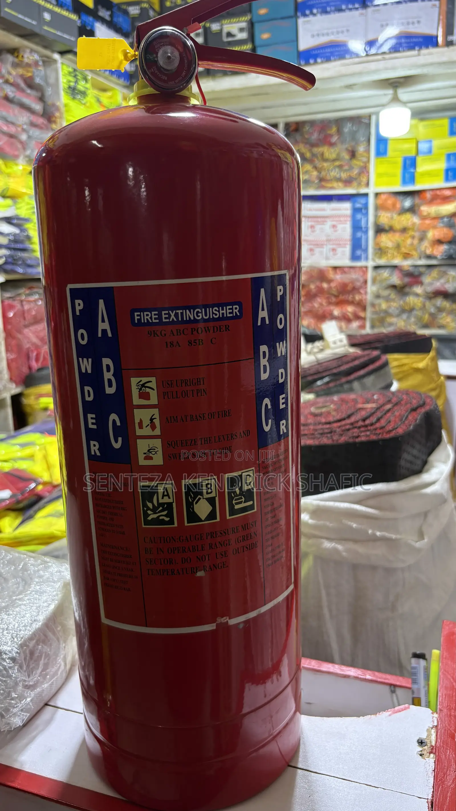 Fire Extinguisher 9kg Abc