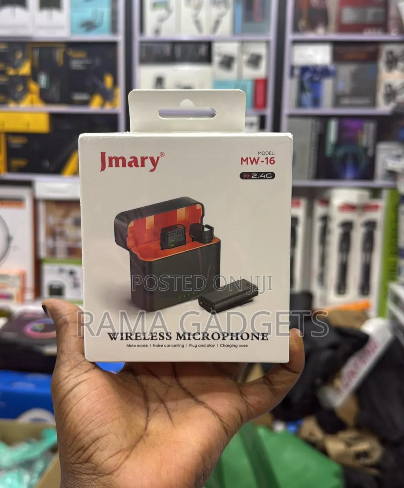 Jmary Mw-16 2.4g Wireless Microphone Mobile Devices and Cameras