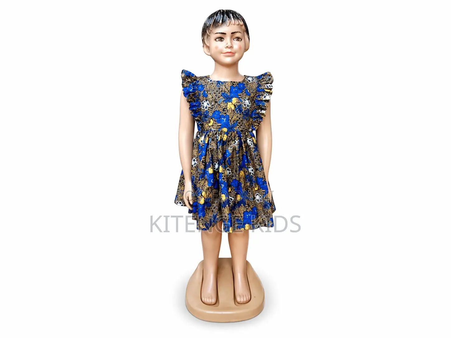 Baby Girl Blue Dress • 4-5 Years • Brand New