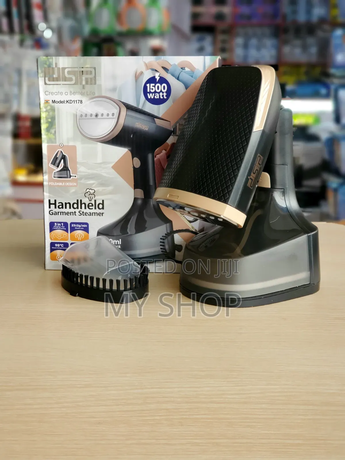Travel Mini Handheld Garment Steamer - Foldable