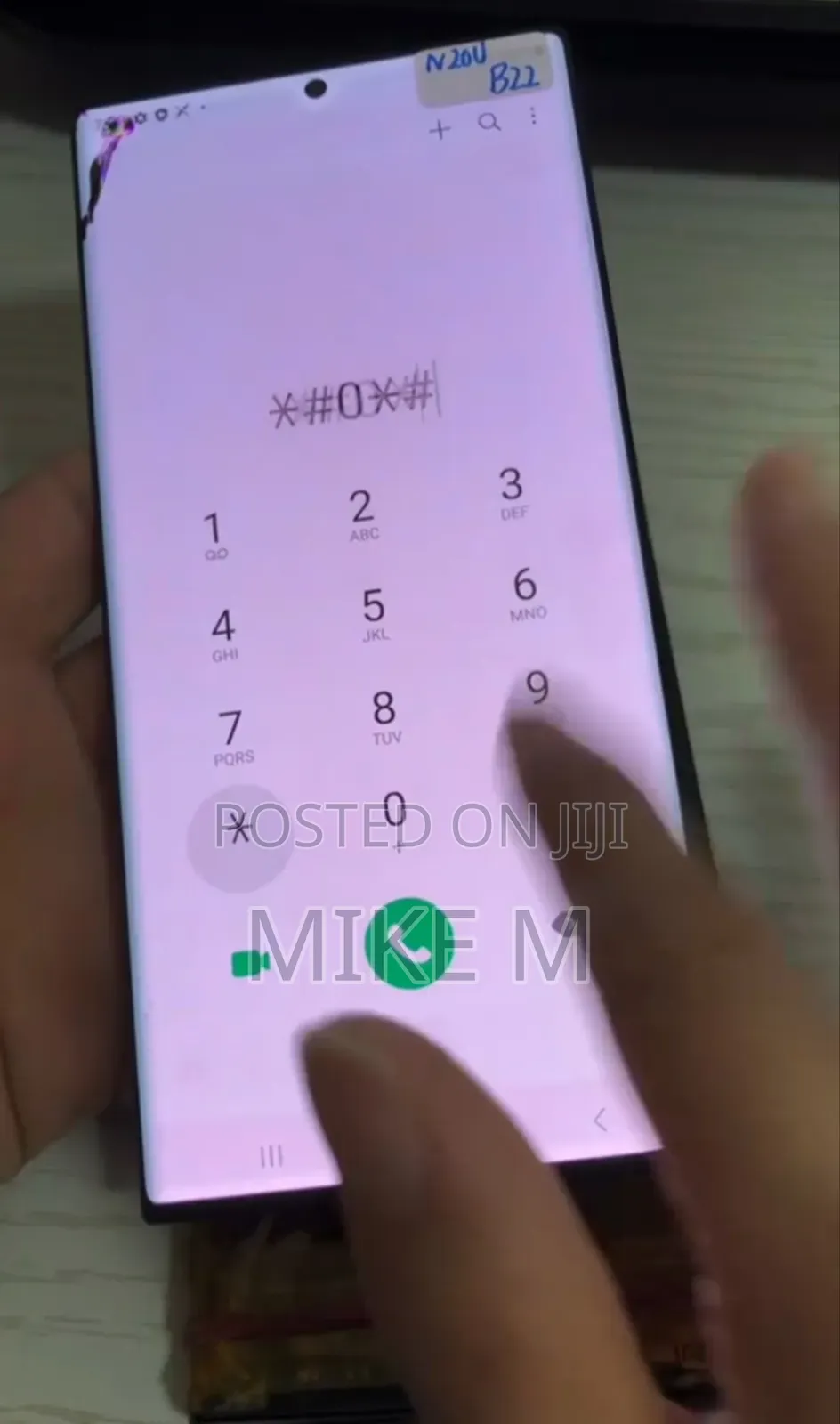 Galaxy Note20 Ultra Original Screen Replacement.