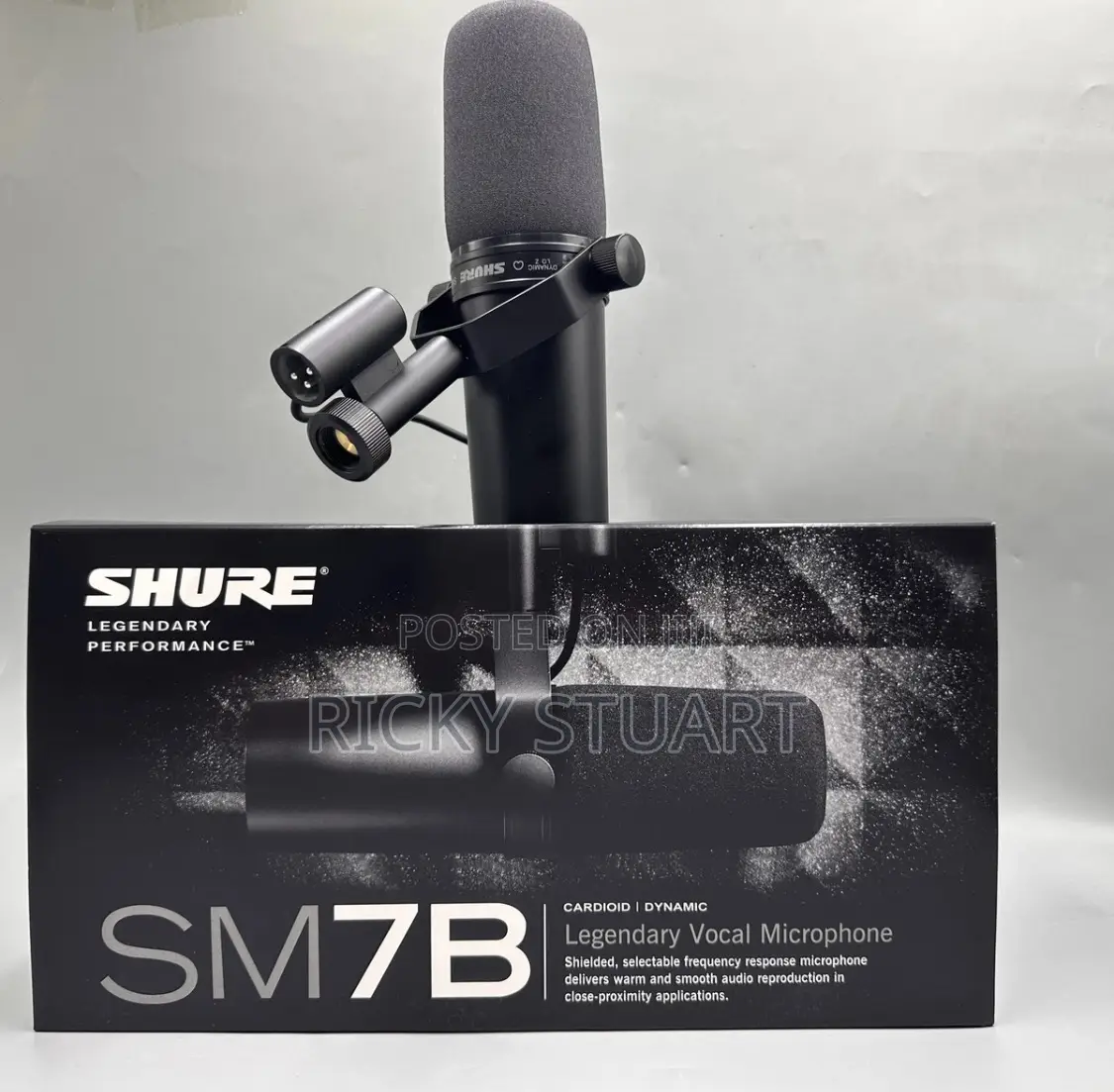 Shure Sm7b Cardioid Dynamic Vocal Broadcast Microphone