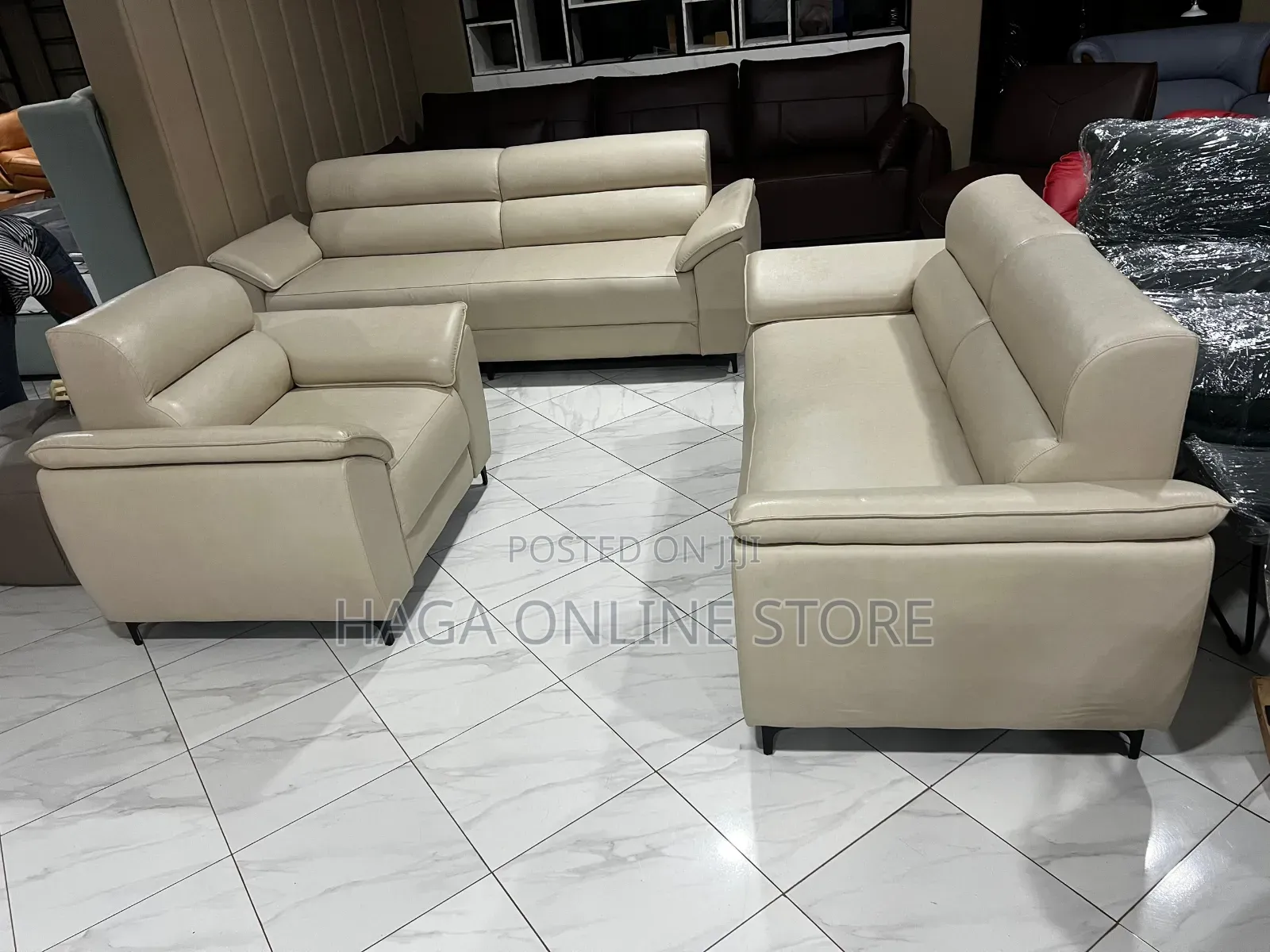 Leather Sofa 2+2+1