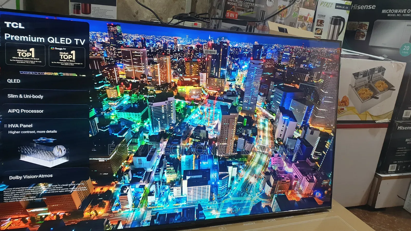 Google Tv Qled 55" TCL Premium