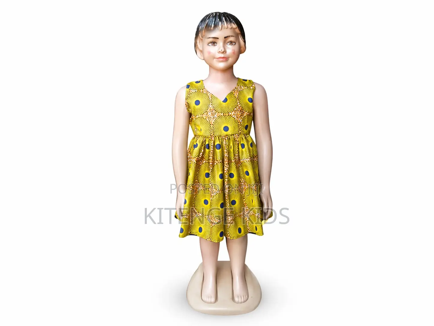 Baby Girl Yellow Dress • 4-5 Years • Brand New
