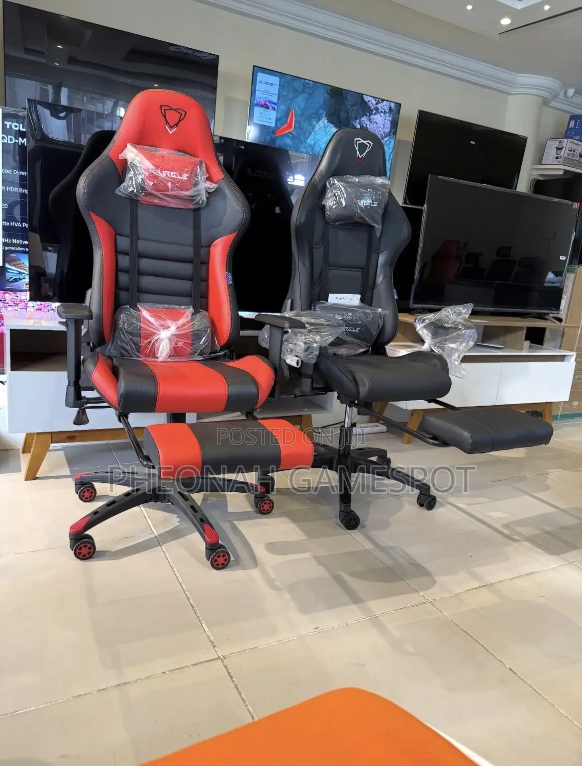 Gaming Chairs. Brand New. Stop Sitting on Stones, Be a Real Gamer.
