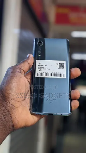 LG Velvet 5G 128 GB Gray