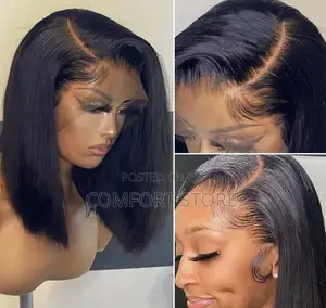 13*4 Bob 12 Full Lace Closure Human Hair Wigs