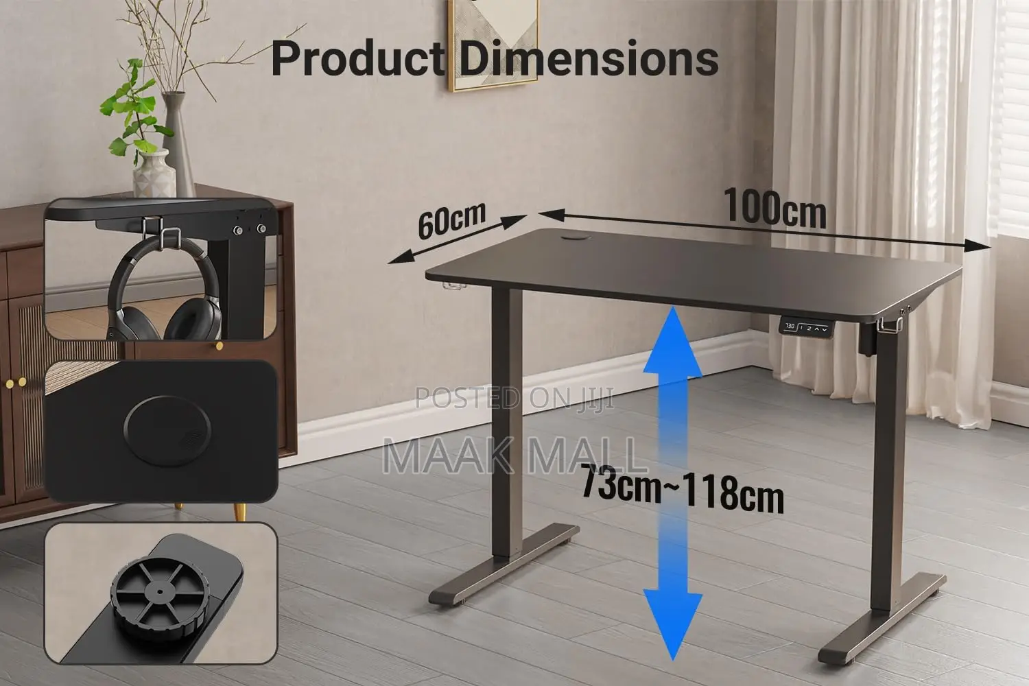 Standing Height Adjustable Standing Compuster Desk