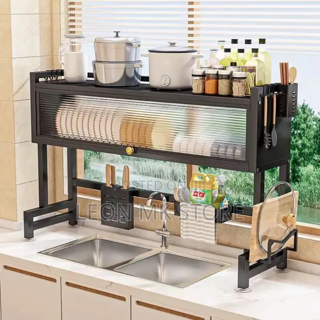 Double Tiers Dish Drainer