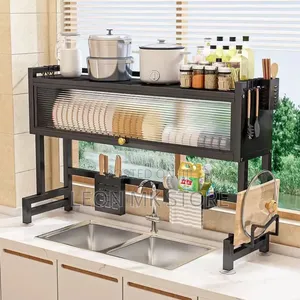 Double Tiers Dish Drainer