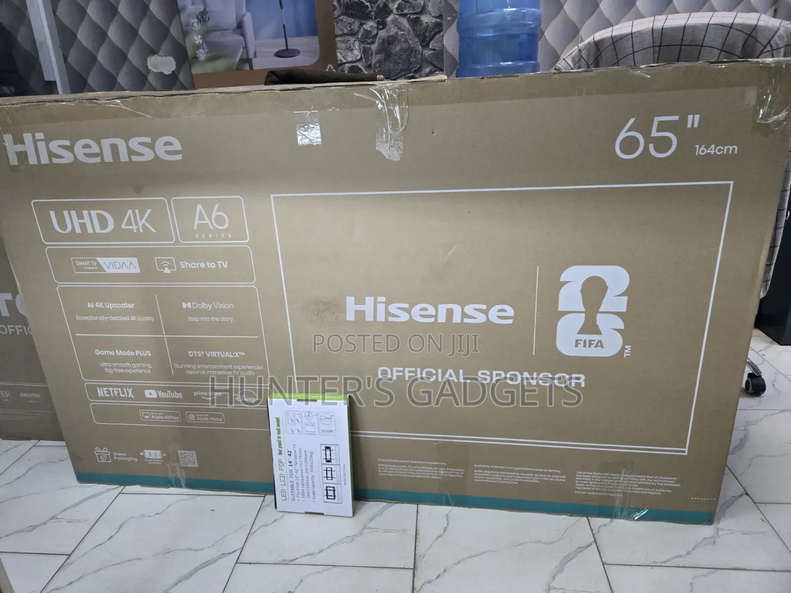 Hisense 65inch Smart Uhd A6 Series Brand New