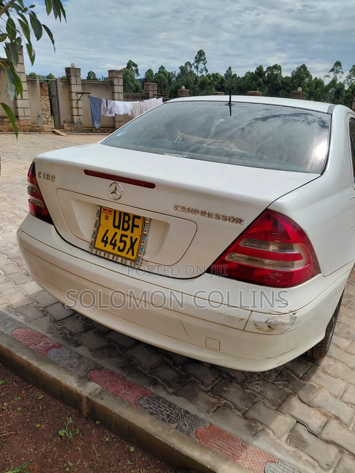 Mercedes-Benz C180 2005 White