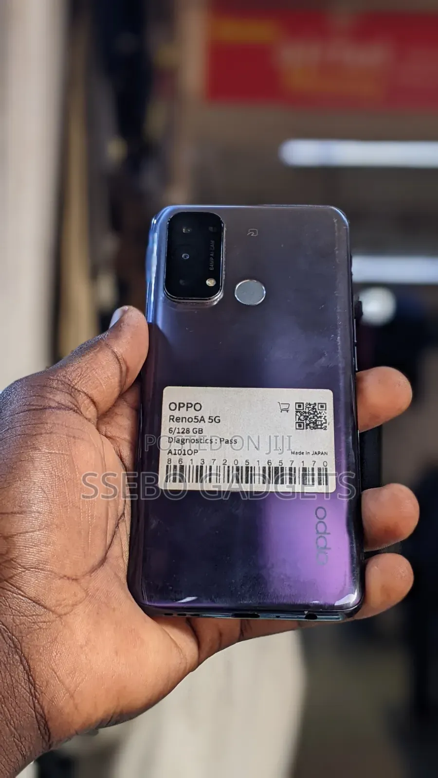 Oppo Reno5 A 128 GB Black